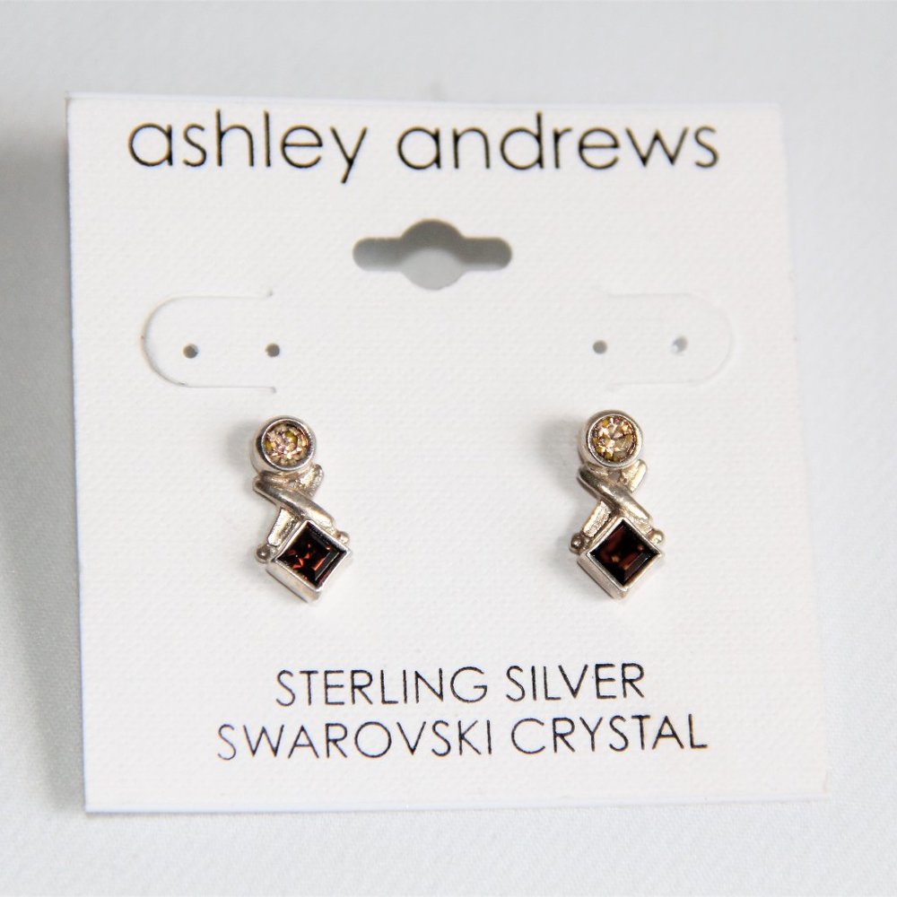 New & Tags Ashley Andrews Sterling Silver Earrings
